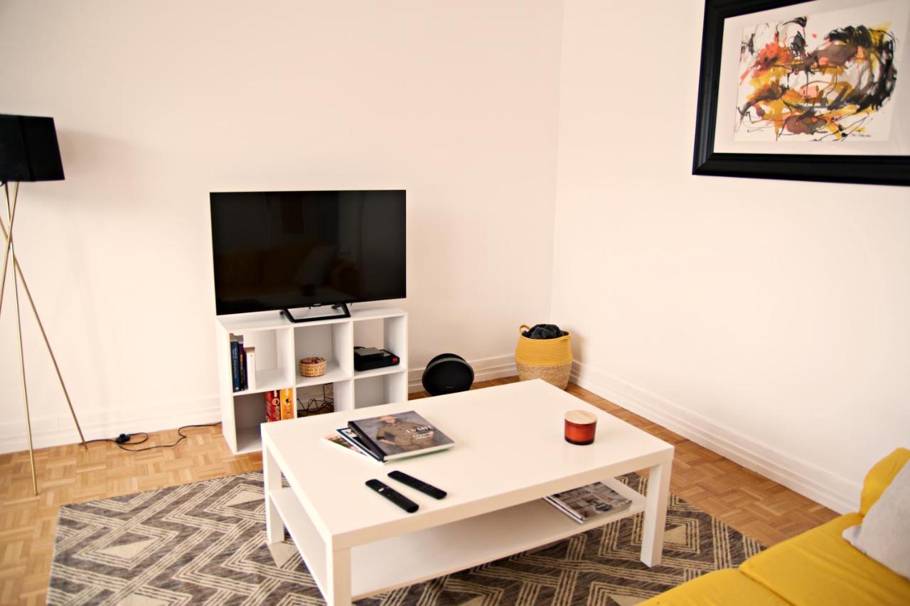 Bergson Top - Appart 80M2, 2 Grandes Chambres, Entierement Renovee Et Equipee, Lumineux, Wifi, Balcon, Calme, Vue Imprenable Saint-Etienne  Luaran gambar